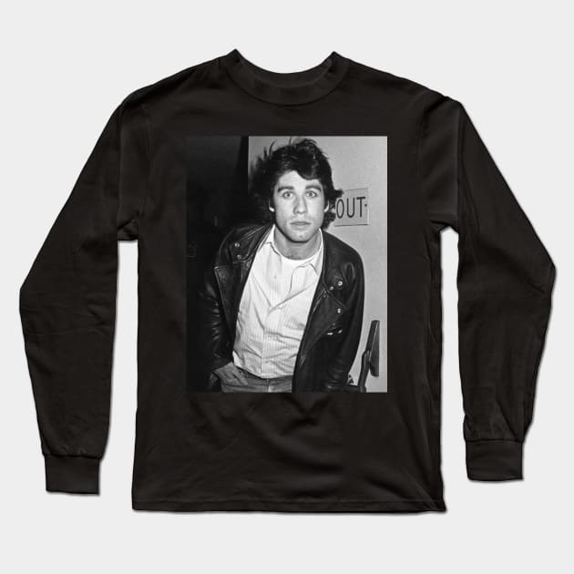 John Travolta / 1954 Long Sleeve T-Shirt by Nakscil